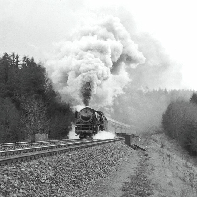 ‚Frankenland‘ express train | 14-02-1971 | Source: Steffen Lüdecke
